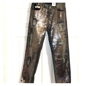 Sequin Jeans